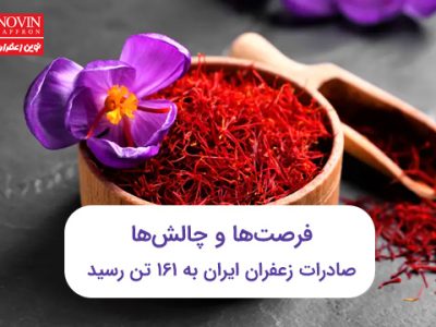 صادرات زعفران ایران به ۱۶۱ تن رسید